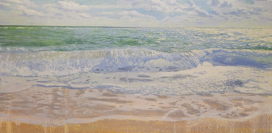 joe sampson beach painting 